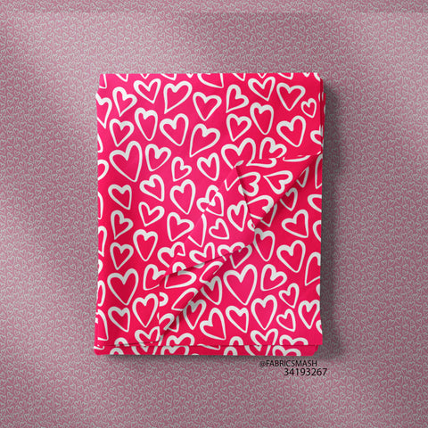 HEARTS PRINT