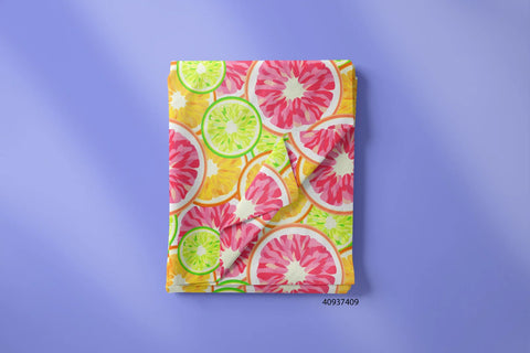 ABSTRACT FRUIT PRINT