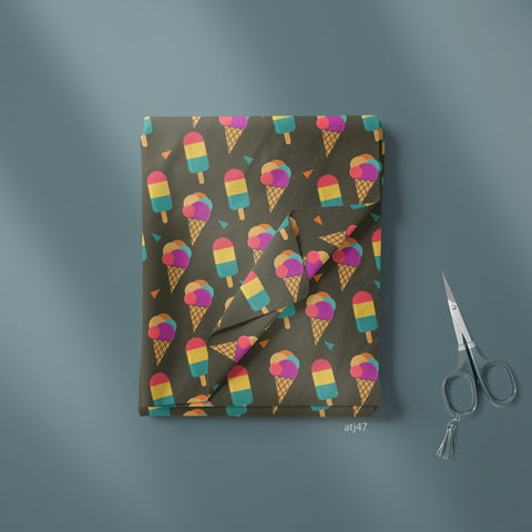 ATJ47  ICE- CREAM PRINT