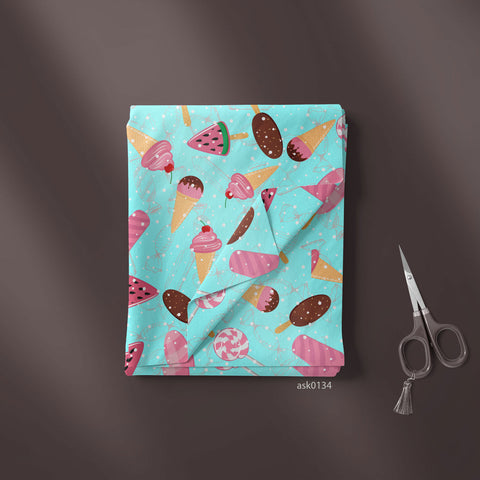 ask0134 ICE- CREAM PRINT