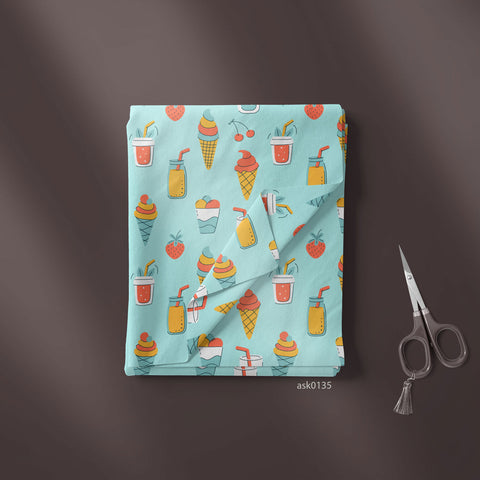 ask0135 ICE- CREAM PRINT