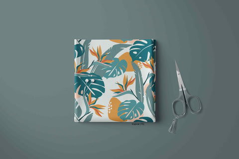 ABSTRACT TROPICAL PRINT