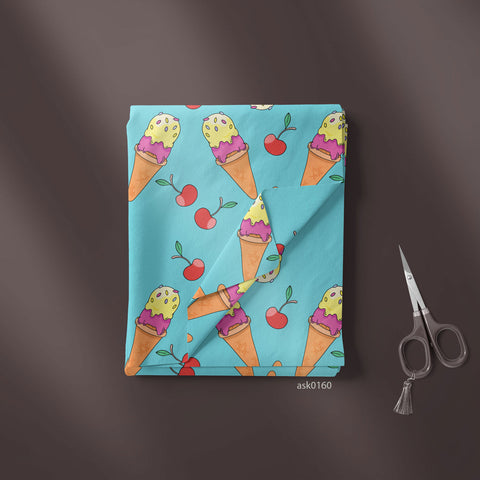 ask0160  ICE- CREAM PRINT