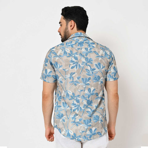 PASTEL COLOUR PRINTED SHIRT