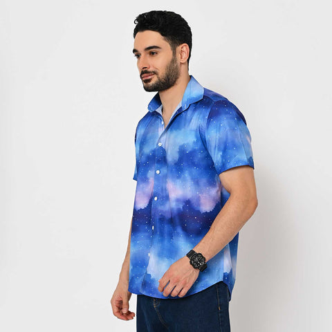 WATERCOLOUR PRINTED SHIRT