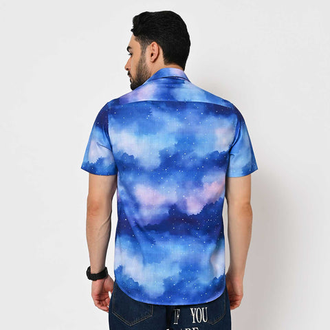 WATERCOLOUR PRINTED SHIRT