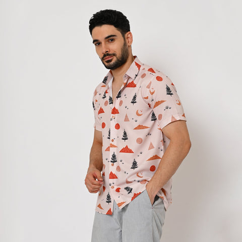 SUMMER VIBES PRINTED SHIRT