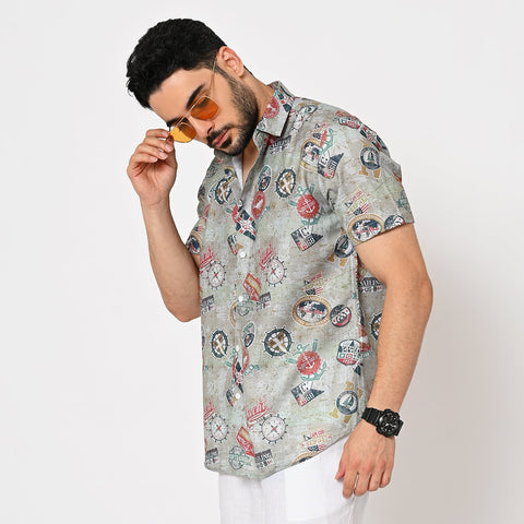 SAILOR PRINTED SHIRT