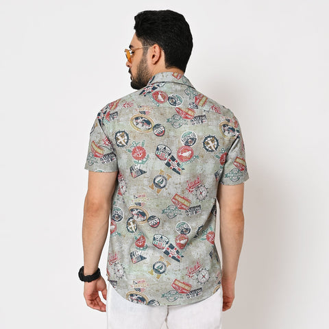 SAILOR PRINTED SHIRT