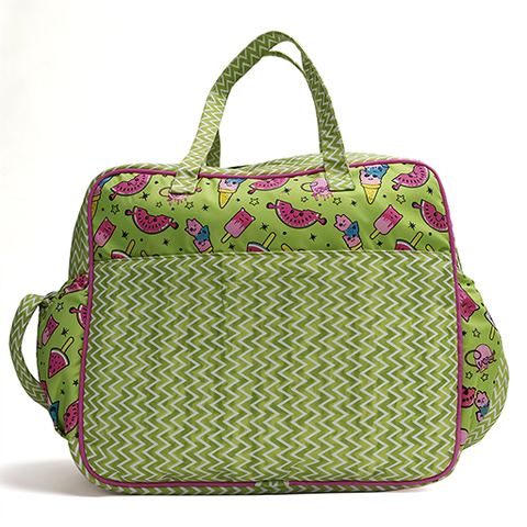 Tropical Bliss Print Baby Diaper Bag