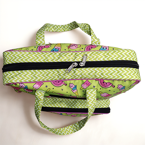 Tropical Bliss Print Jumbo Backpack