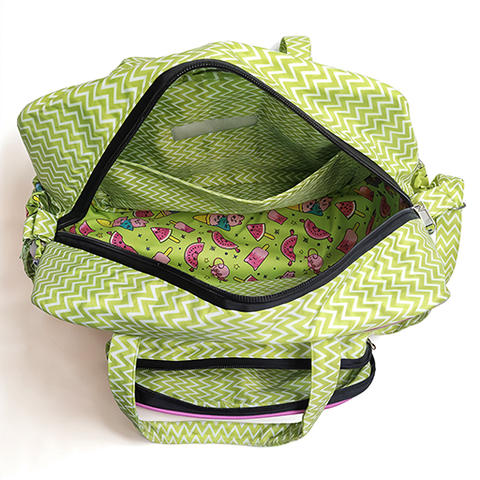 Tropical Bliss Print Jumbo Backpack