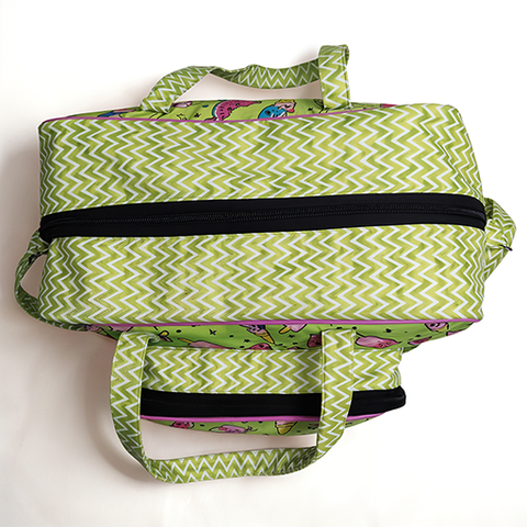 Tropical Bliss Print Baby Diaper Bag