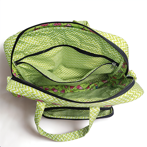 Tropical Bliss Print Baby Diaper Bag
