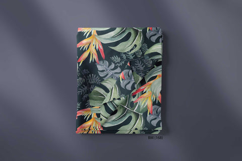 Tropical leaf print