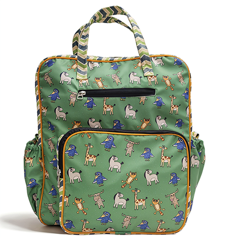 FOREST FRIENDS PRINT Jumbo Backpack