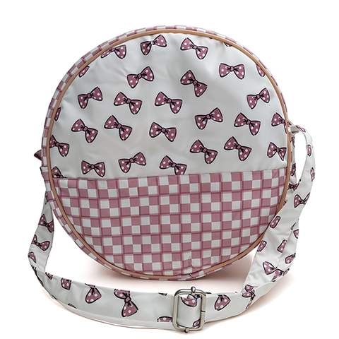Classy Bow Print Toddler Backpack