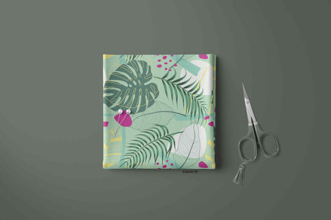 ABSTRACT TROPICAL PRINT