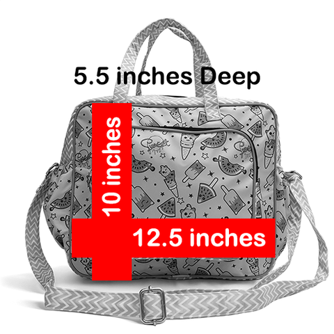 Pawfect Pals Print Baby Diaper Bag