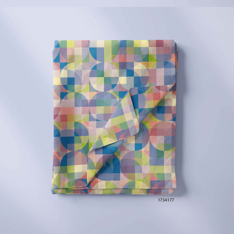 Multicolor Squares & Triangle