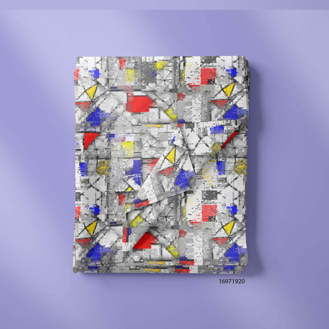 Geometric Blur Print