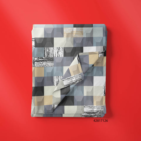 Geometric Trapezoid Angle Abstract Prints